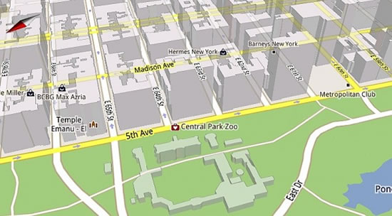 Google Maps for Mobile 5.0